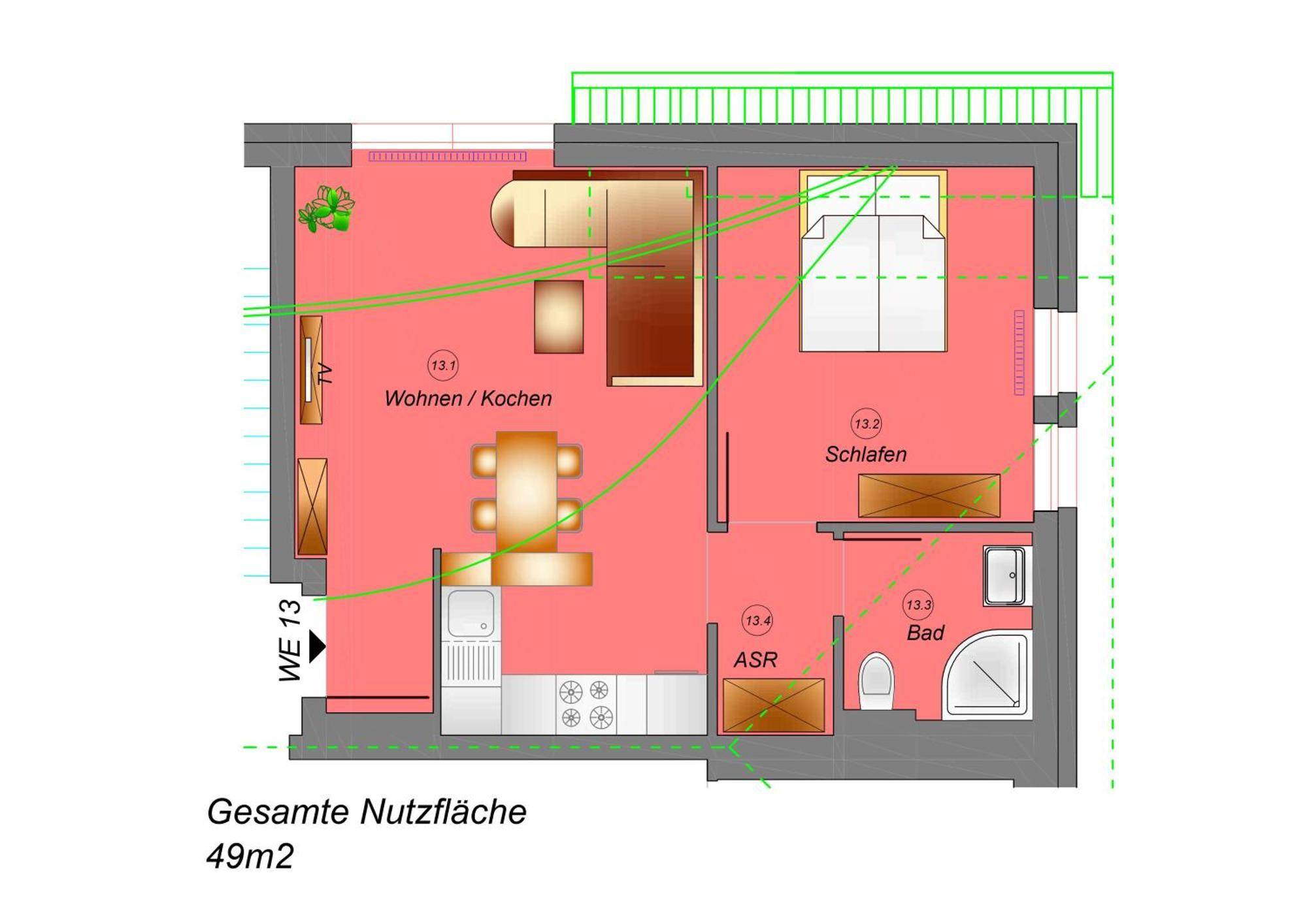 Traumhaftes Appartement - Odins Blick Wohnung 13 , Sauna Und Privatstrand, Blick Zur Ostsee Lobbe Exterior foto