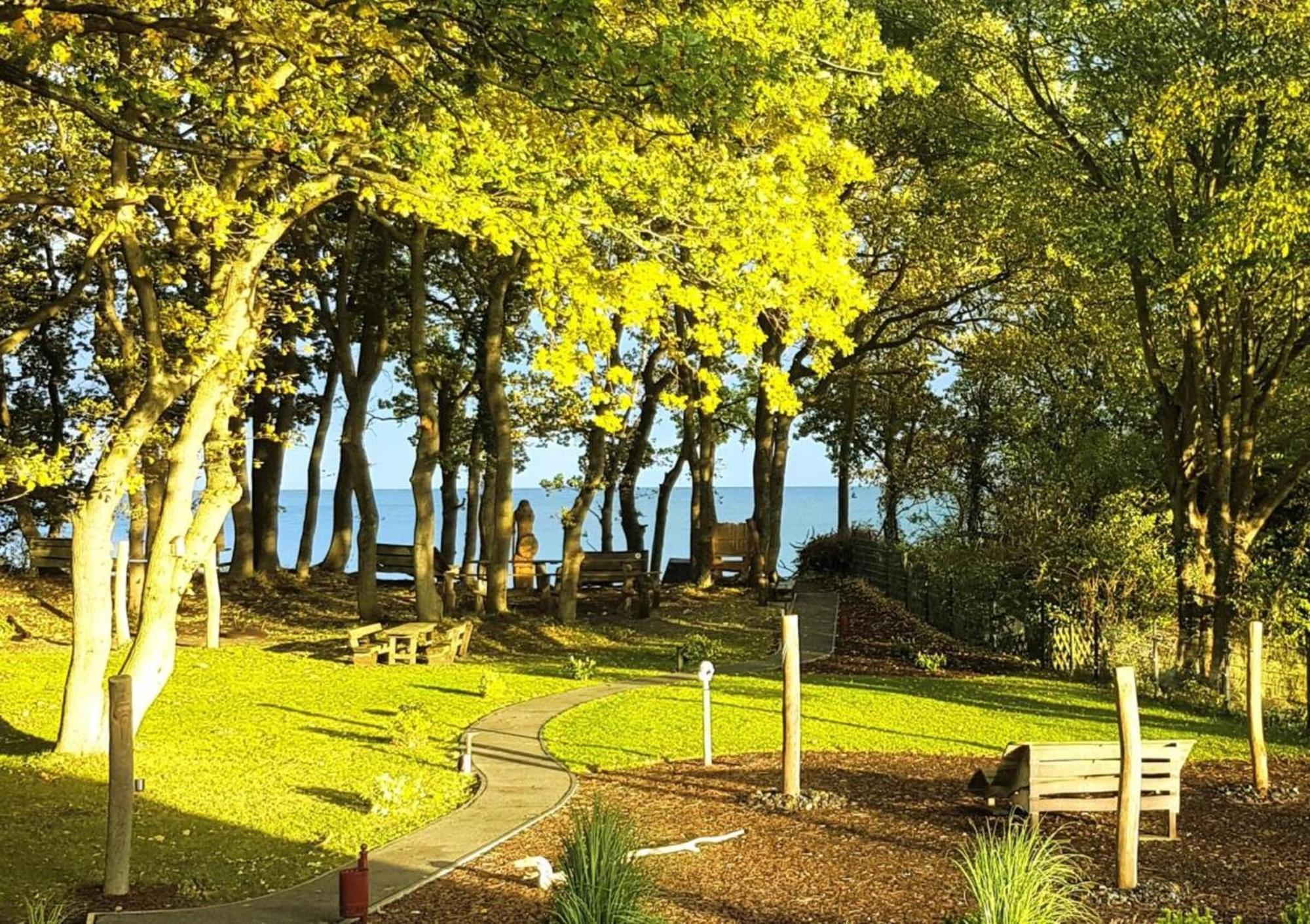 Traumhaftes Appartement - Odins Blick Wohnung 13 , Sauna Und Privatstrand, Blick Zur Ostsee Lobbe Exterior foto